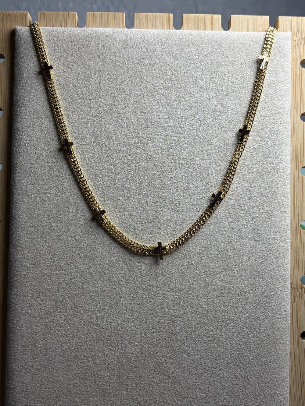 Cross Necklace 14k Gold Plated